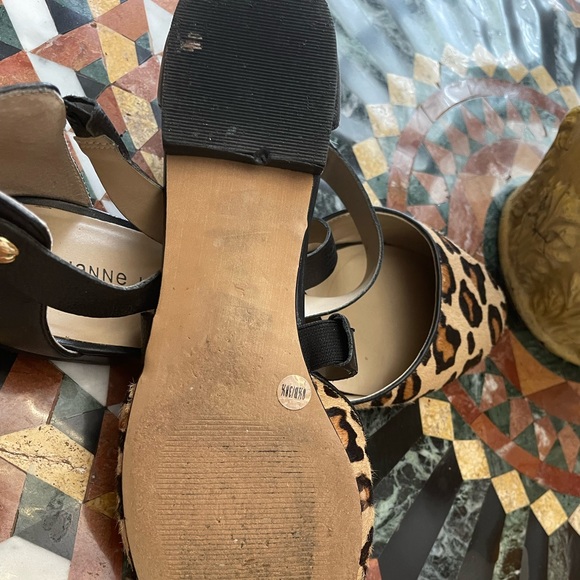 Cute shoes styled like dancing shoes by Julianne Hougey leopard & leather - Picture 4 of 6